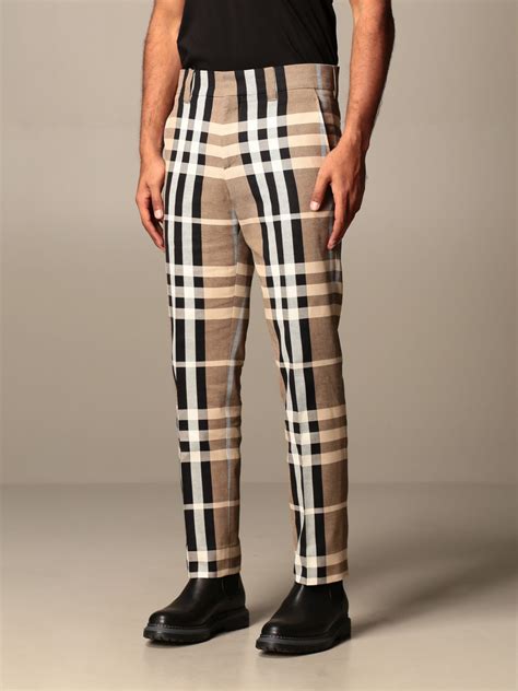 burberry hosen herren|burberry trousers for men.